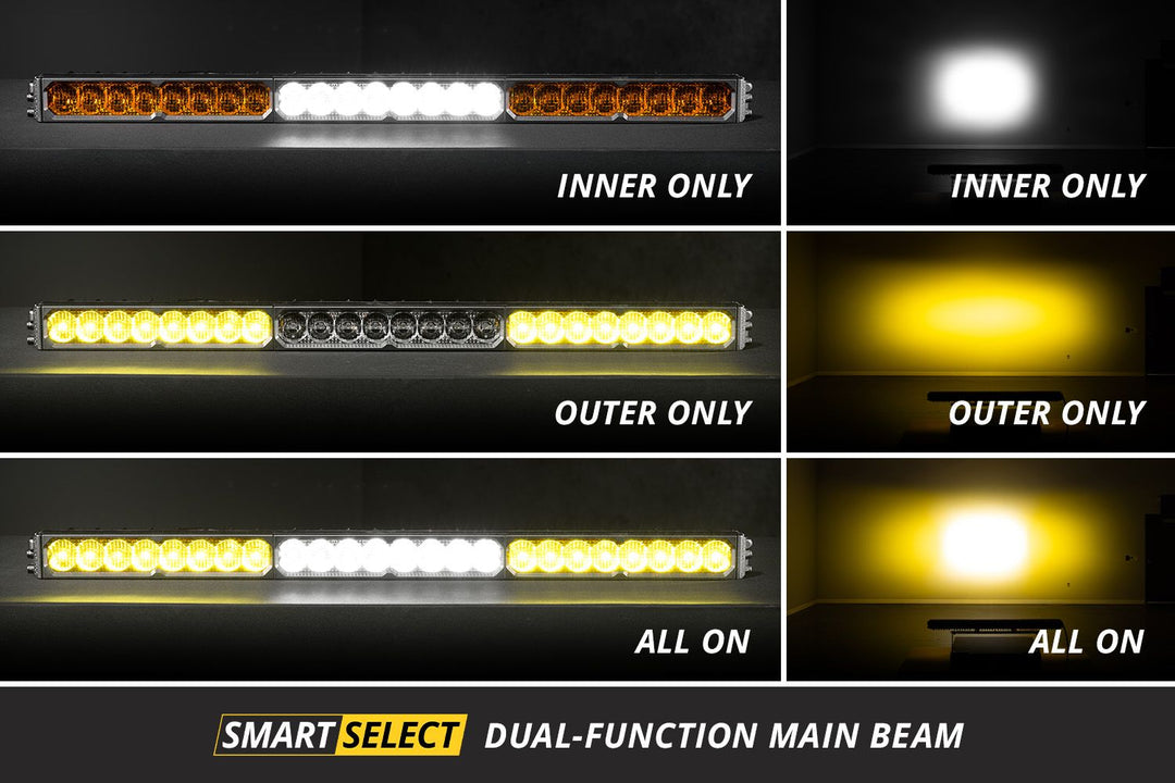 Diode Dynamics SS50 Dual-Color LED Light Bar (one)