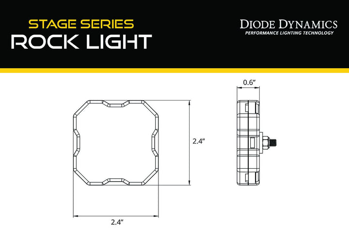 Diode Dynamics Stage Series LED Rock Light Kit