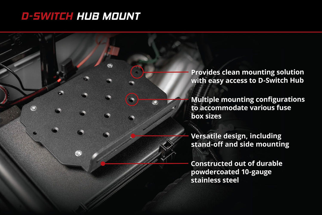 Diode Dynamics D-Switch Hub Mounting Kit for Tundra (2022+)