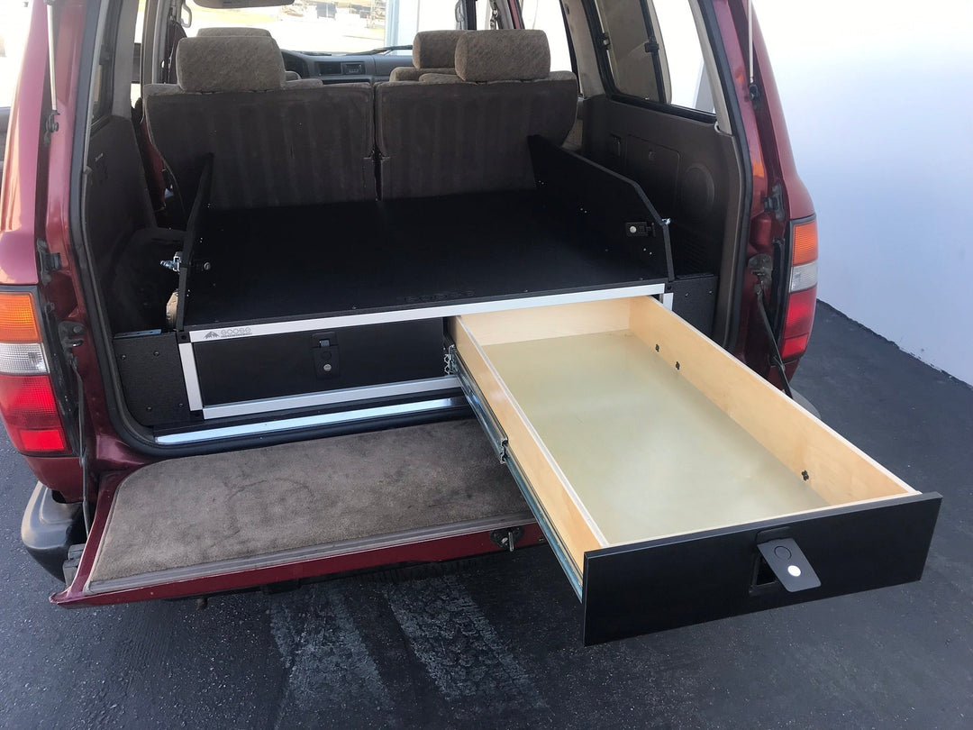 Stealth Sleep and Storage Package for Toyota Land Cruiser 1991-1997 80 Series - 43-3/8" W x 8" H x 40" D