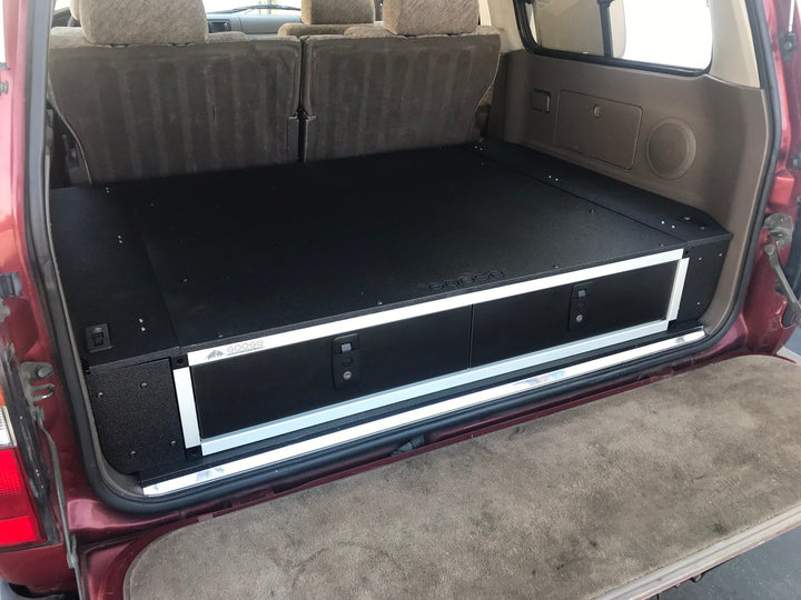 Stealth Sleep and Storage Package for Toyota Land Cruiser 1991-1997 80 Series - 43-3/8" W x 8" H x 40" D