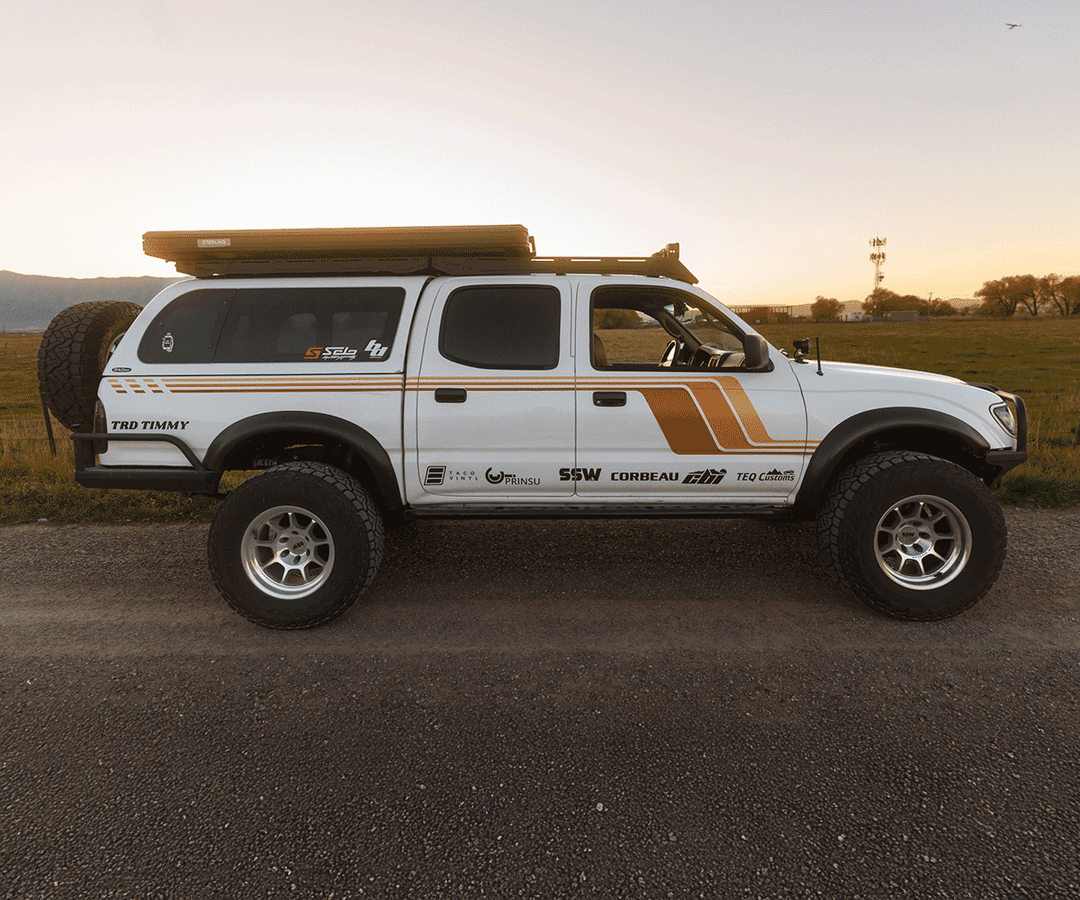 Prinsu Pro Double Cab Cab Rack for Tacoma (1995-2004)