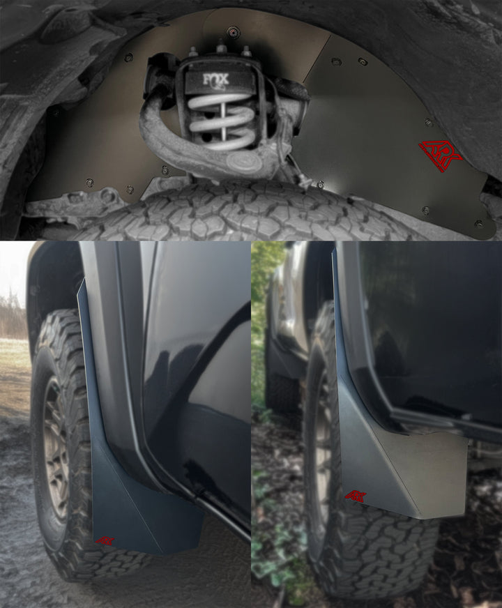 Ark Splash Guards TriXpoly Splash Guards & Mudflap Micros for Tacoma (2016-2023)
