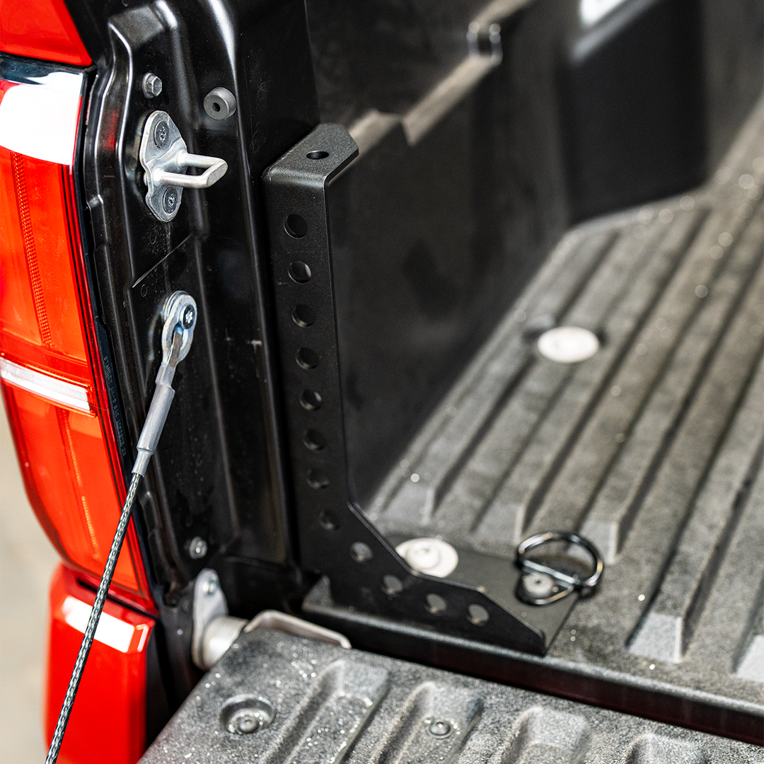 Cali Raised LED Bed Channel Supports and Stiffeners For Tacoma (2024+)
