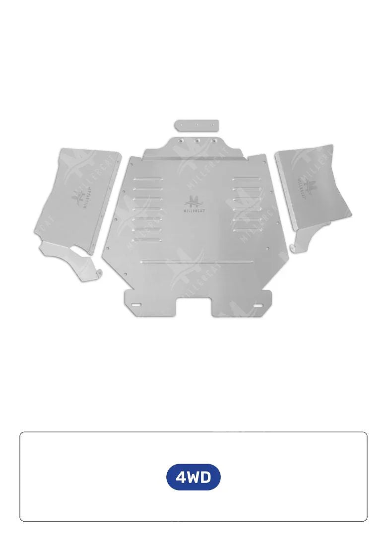 Miller Cat 3.5L 4WD Cat Shield for Tacoma (2016-2023)