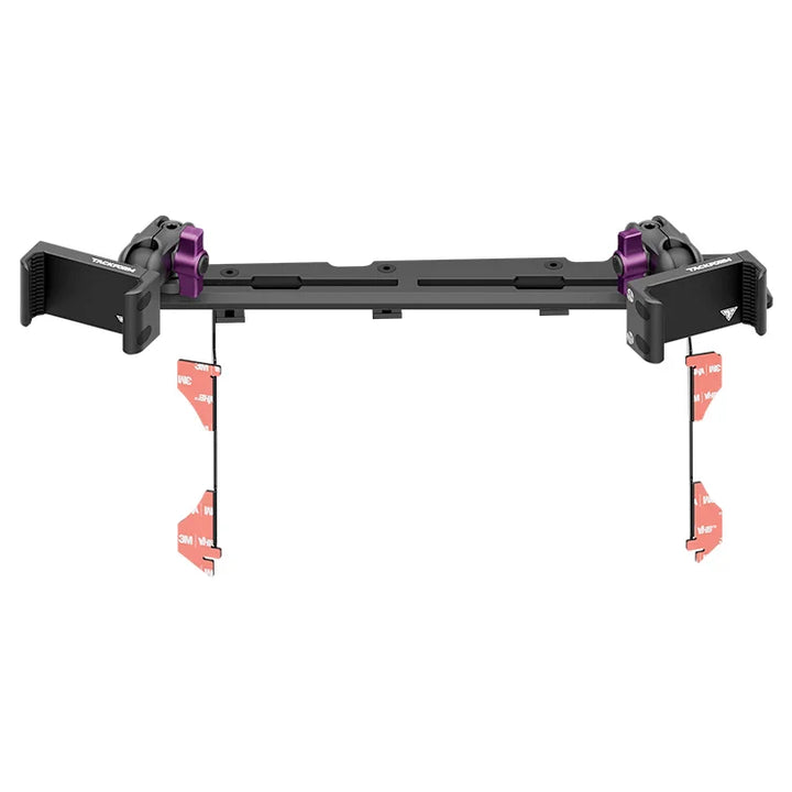 TRAXX™ - Slim Track Dash Bracket With Dual 20LITE Phone Mounts | 2016 - 2023 Toyota Tacoma