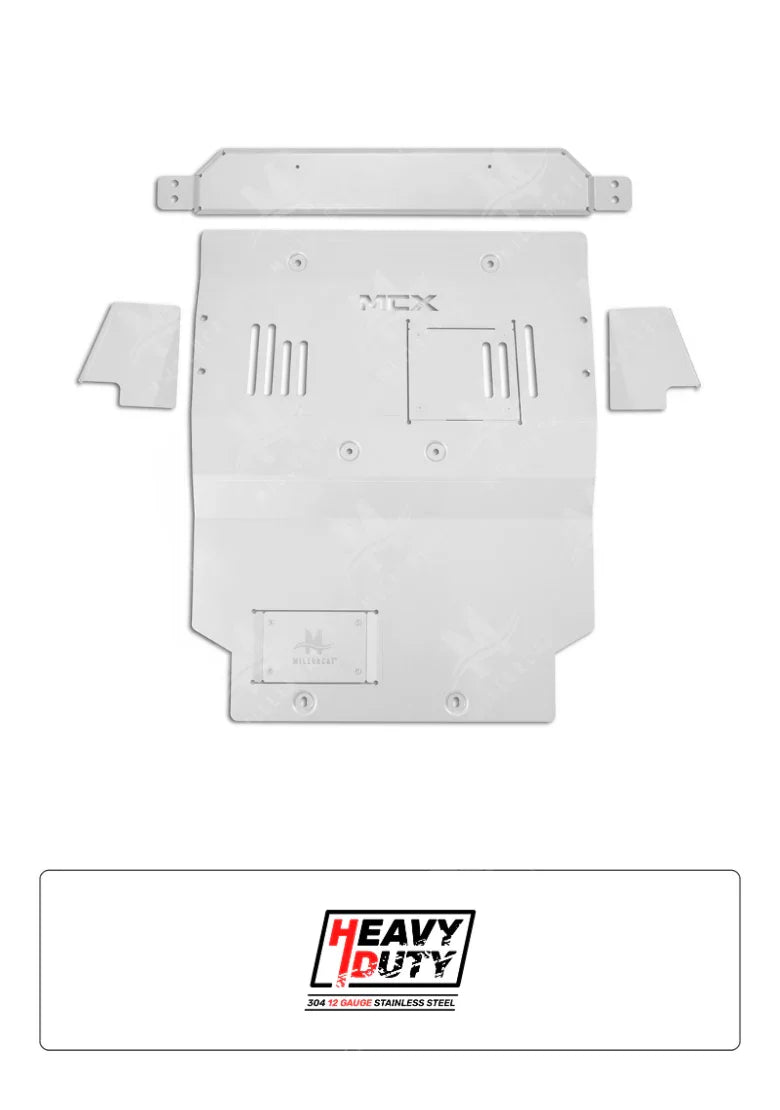 Toyota Tacoma 2.4L 2024-2025 MCX Engine Skid Plate