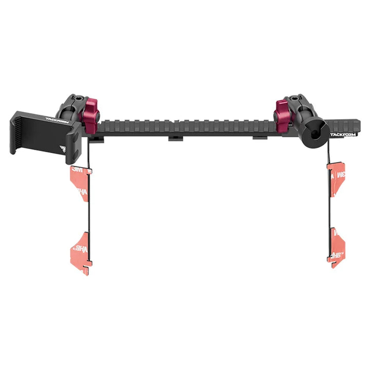 TRAXX™ - Assault Track Picatinny Dash Bracket With 20LITE Phone Holder & CB Microphone Holder | 2016 - 2023 Toyota Tacoma