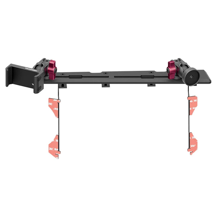 TRAXX - Slim Track Dash Bracket With 20LITE Phone & Midland Magnetic CB Radio Mic Mounts | 2016 - 2023 Toyota Tacoma
