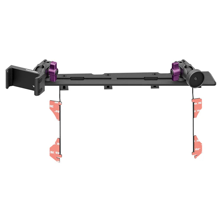 TRAXX - Slim Track Dash Bracket With 20LITE Phone & Midland Magnetic CB Radio Mic Mounts | 2016 - 2023 Toyota Tacoma