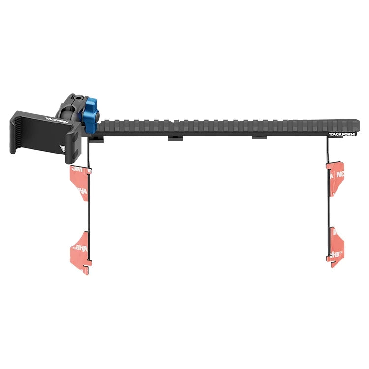 Tackform Assault Track Picatinny Dash Bracket With 20LITE Phone Holder for Tacoma (2016-2023)