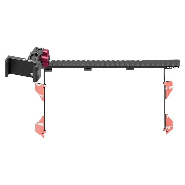 Tackform Assault Track Picatinny Dash Bracket With 20LITE Phone Holder for Tacoma (2016-2023)