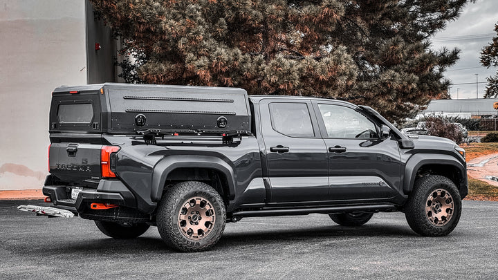 Gull Wing Truck Cap Topper & Overland Camper Shell for Work, Camping & Off-Road | Dirtbox Overland