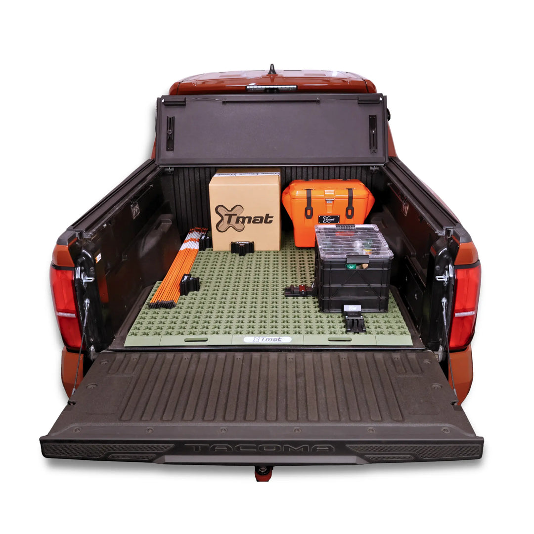 Tmat Truck Bed Organizer Slide Out Mat | Universal Fit for Standard Beds 6' to 6'5"