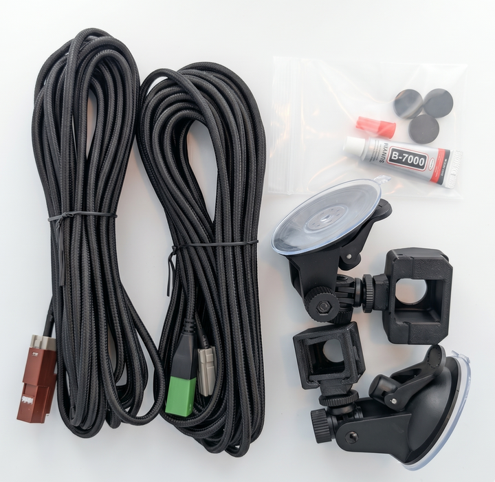 2024+ Toyota Tacoma Digital Rearview Mirror and Bed Camera Relocation Kit for Toppers (4th Gen)