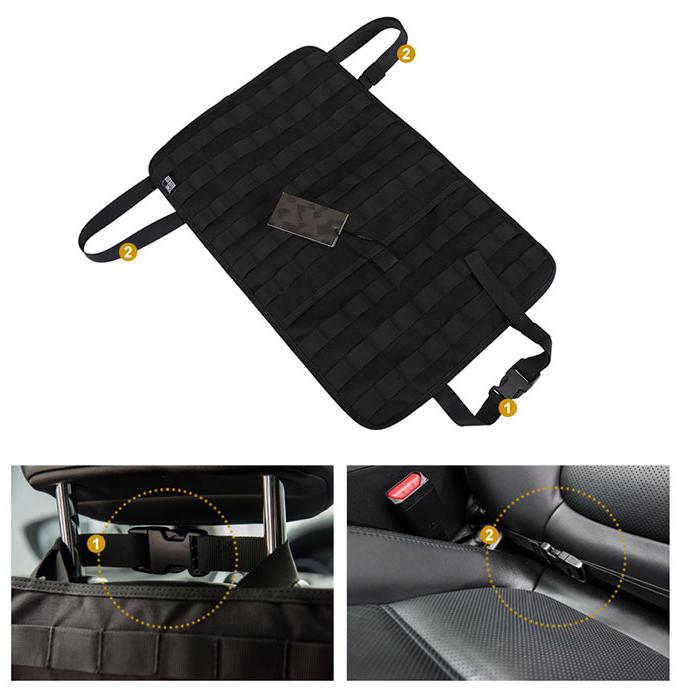 Skullvibe Tactical MOLLE Seat Organizer