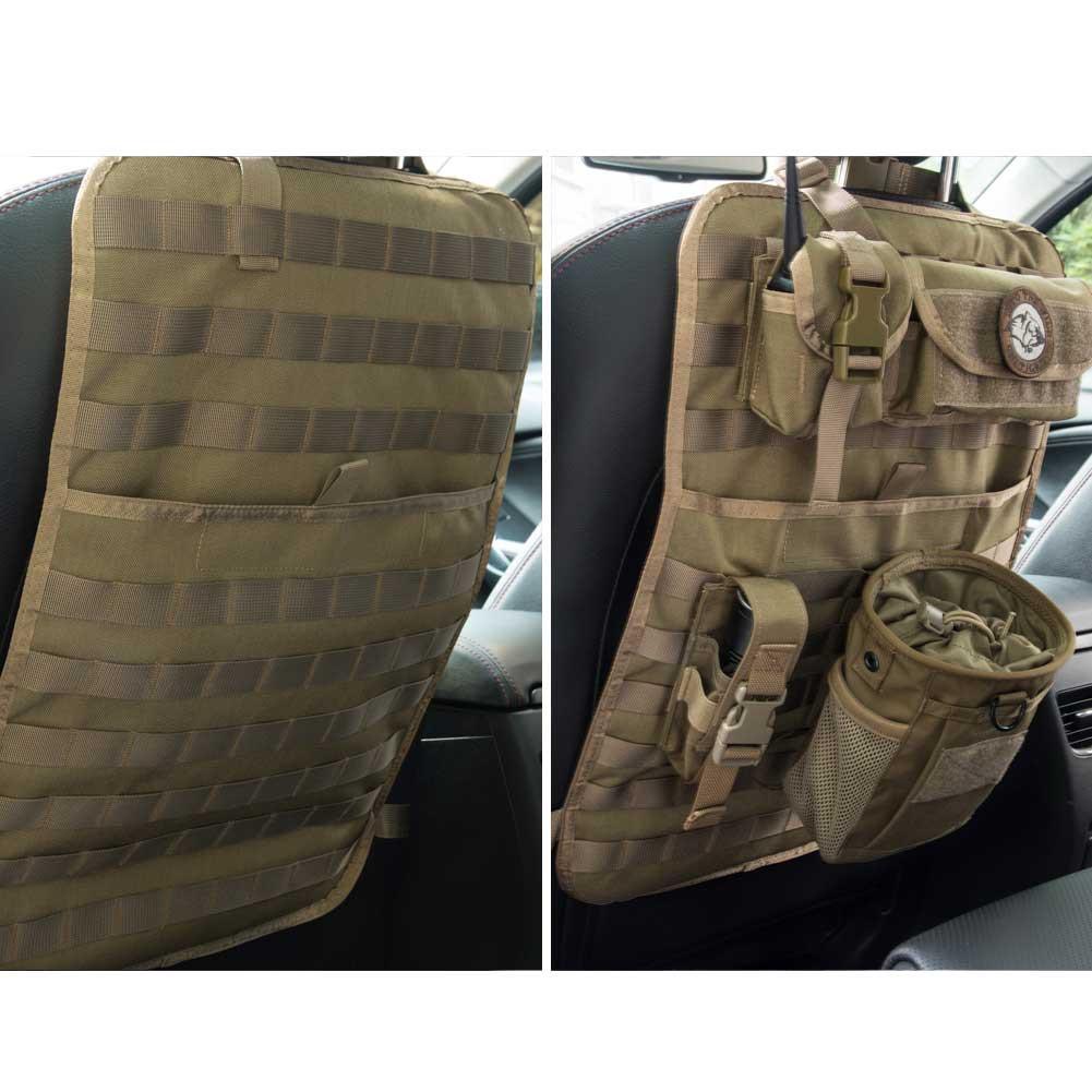 Skullvibe Tactical MOLLE Seat Organizer