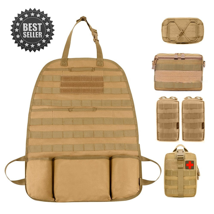 Skullvibe Tactical MOLLE Seat Organizer v2