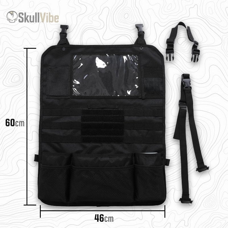 Skullvibe Tactical MOLLE Seat Organizer v3