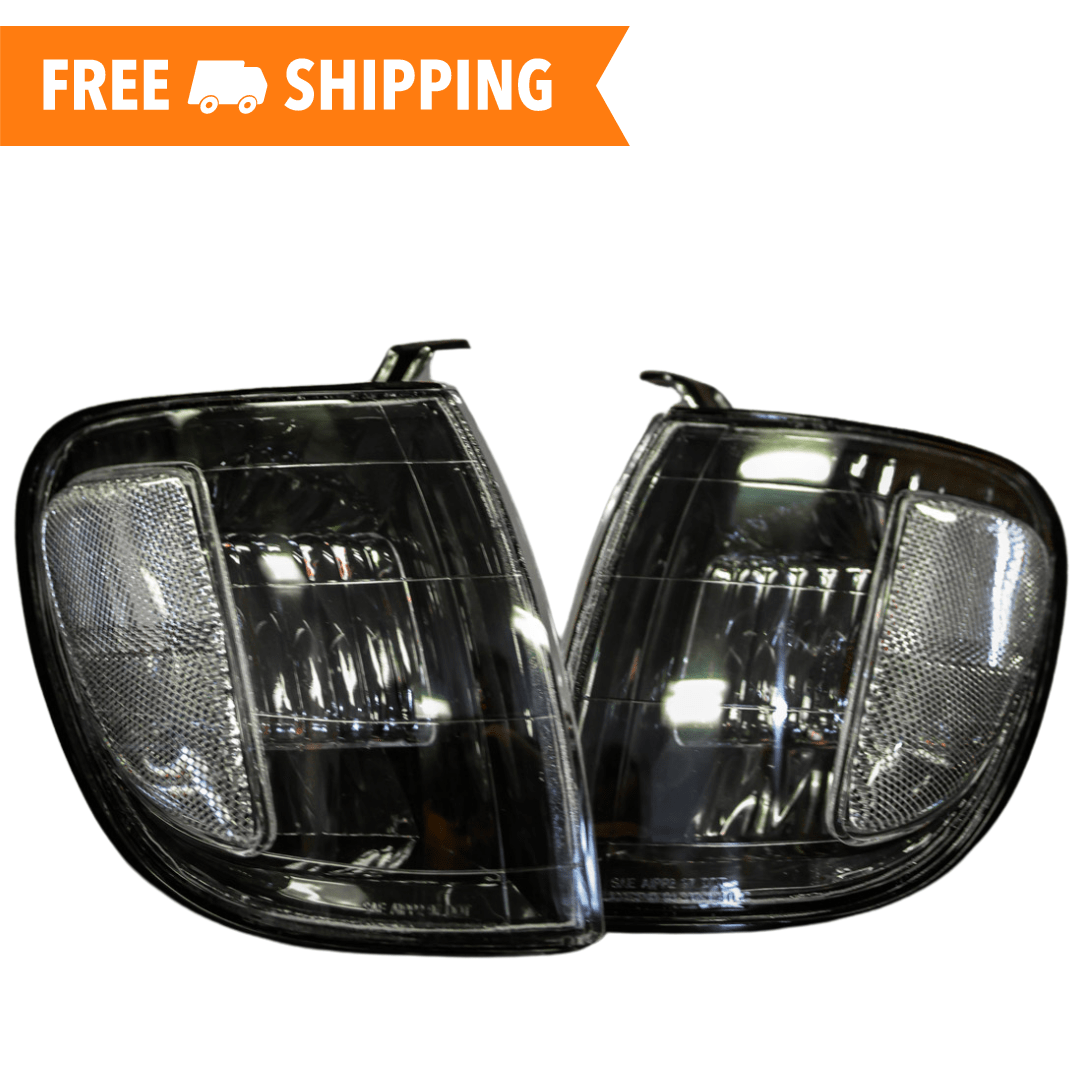 00-04 Tundra Access Cab Black Corner Lights