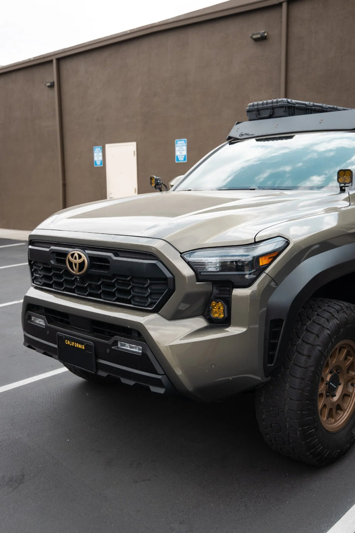 Baja 686 Industries LLC DD SS3 Led vent cover (ASA Matte Black) + DD SS3 PRO Led Pod pair for Tacoma (2024+)