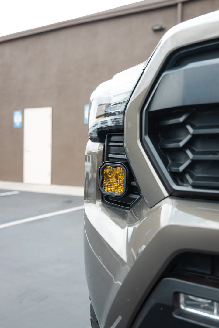 Baja 686 Industries LLC DD SS3 Led vent cover (ASA Matte Black) + DD SS3 Sport for Tacoma (2024+)