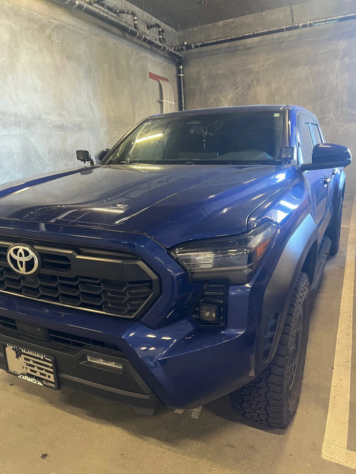 Baja 686 Industries LLC Hella 2.7 in Led vent cover (Matte Black) for Tacoma (2024+)