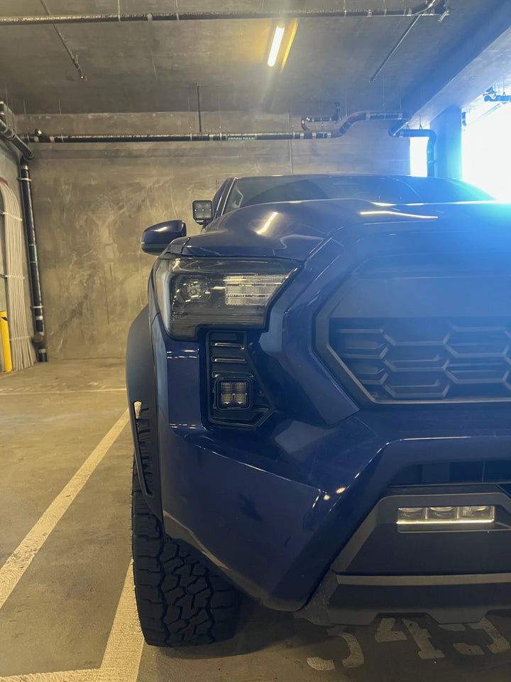 Baja 686 Industries LLC Hella 2.7 in Led vent cover (Matte Black) for Tacoma (2024+)