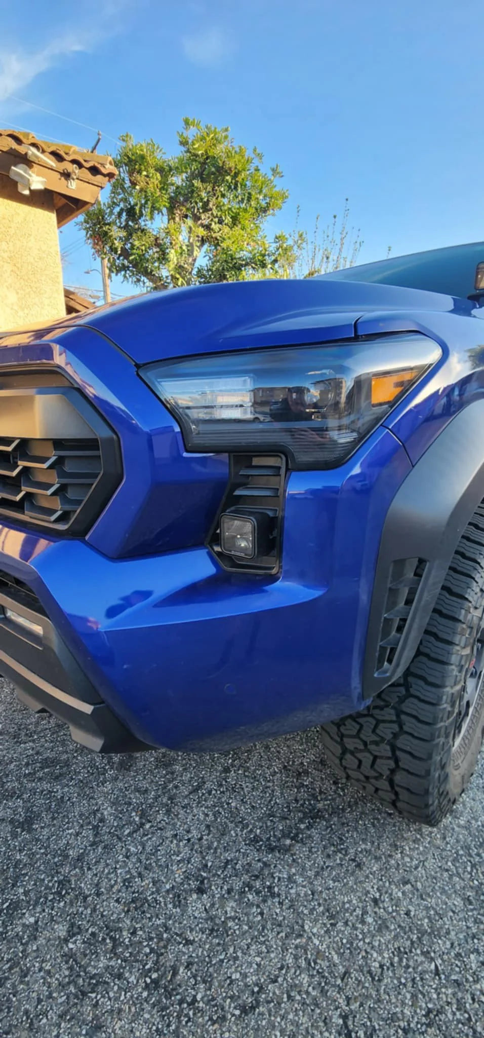 Baja 686 Industries LLC Hella 2.7 in Led vent cover (Matte Black) for Tacoma (2024+)