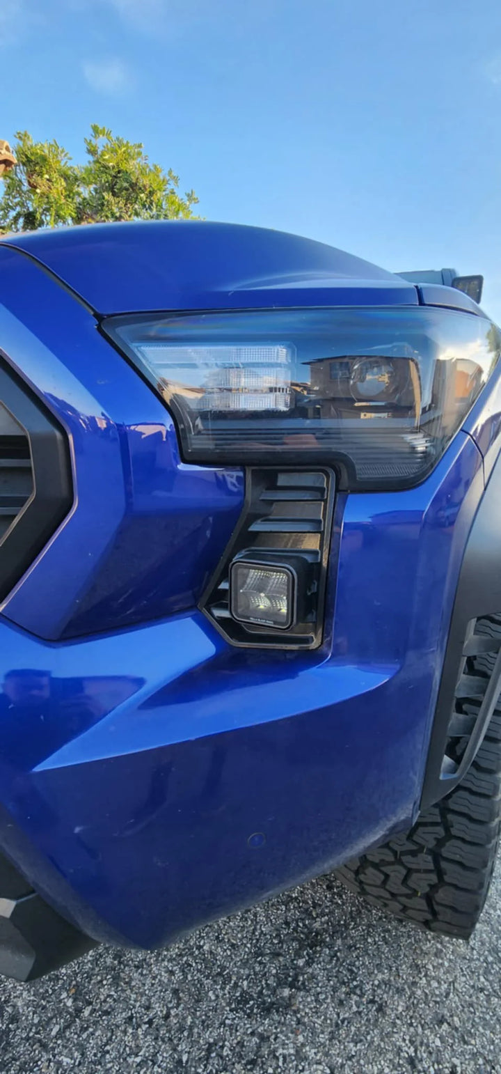 Baja 686 Industries LLC Hella 2.7 in Led vent cover (Matte Black) for Tacoma (2024+)