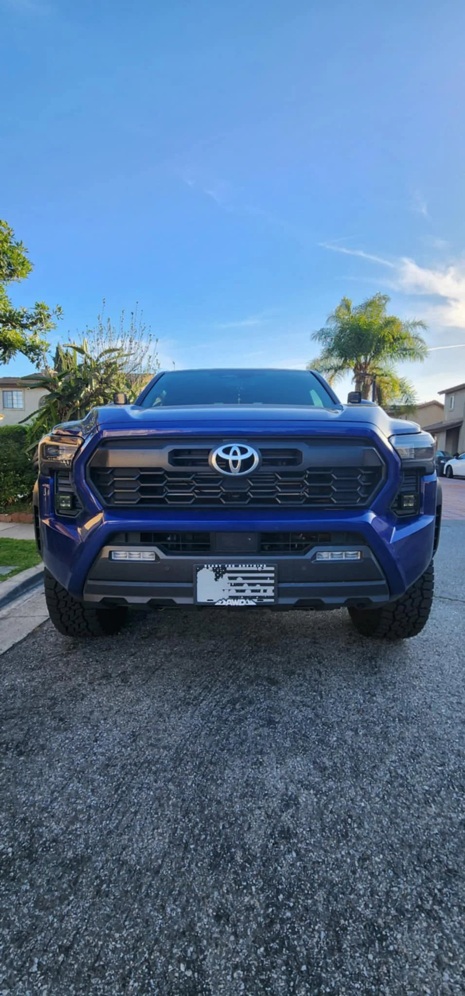 Baja 686 Industries LLC Hella 2.7 in Led vent cover (Matte Black) for Tacoma (2024+)