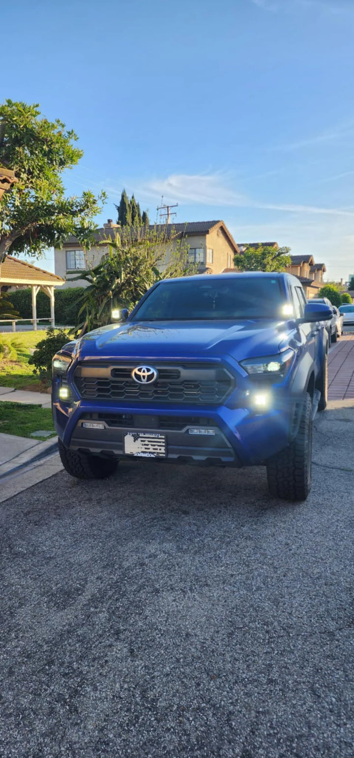 Baja 686 Industries LLC Hella 2.7 in Led vent cover (Matte Black) for Tacoma (2024+)