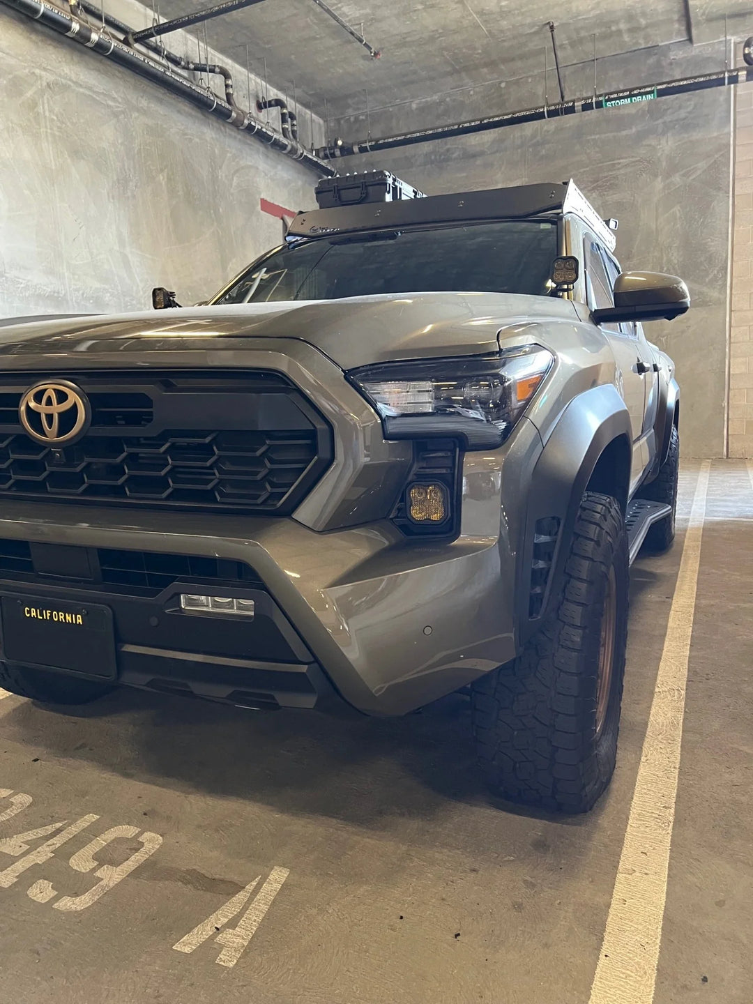 Baja 686 Industries LLC DD SS3 Led vent cover (ASA Matte Black) + DD SS3 PRO Led Pod pair for Tacoma (2024+)