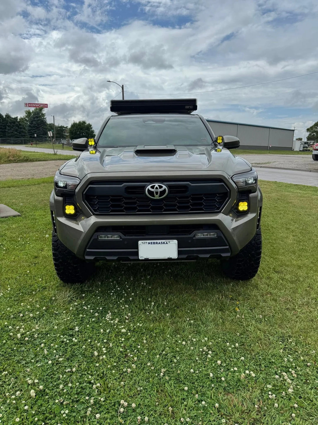 Baja 686 Industries LLC DD SS3 Led vent cover (Matte Black) + DD SS3 PRO Led Pod pair for Tacoma (2024+)