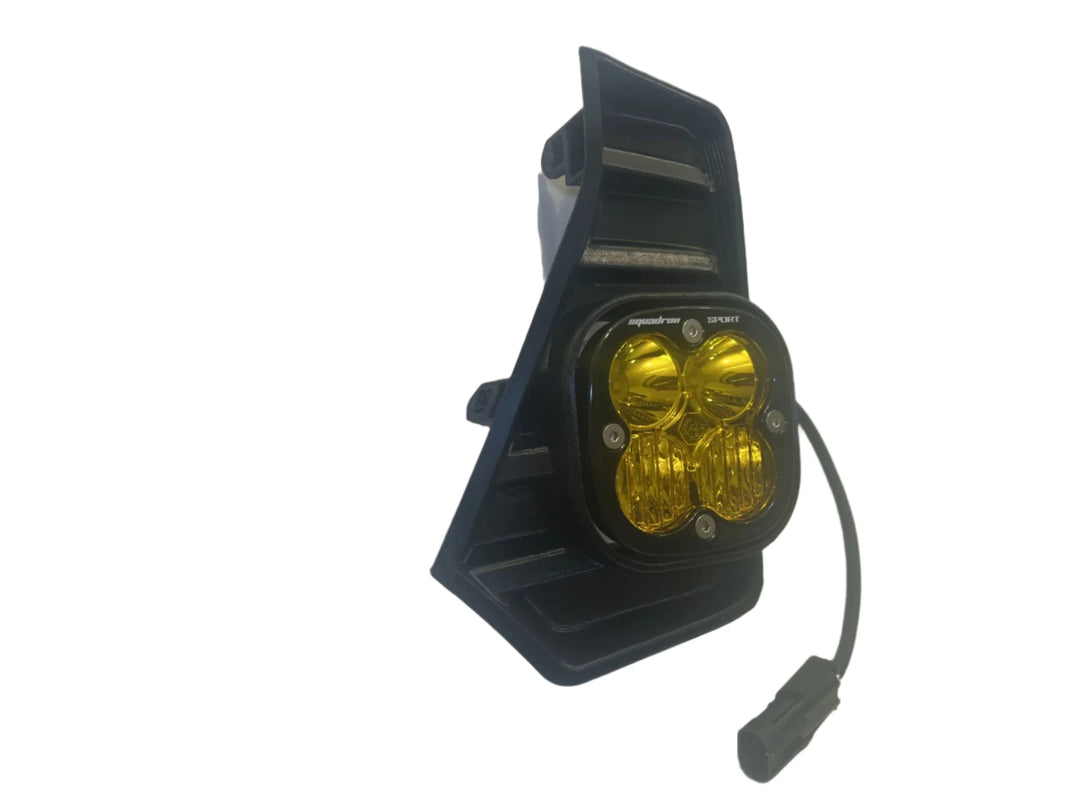 Baja 686 Industries LLC Baja Designs Squadron Led vent cover (ASA Matte Black) for Tacoma (2024+)