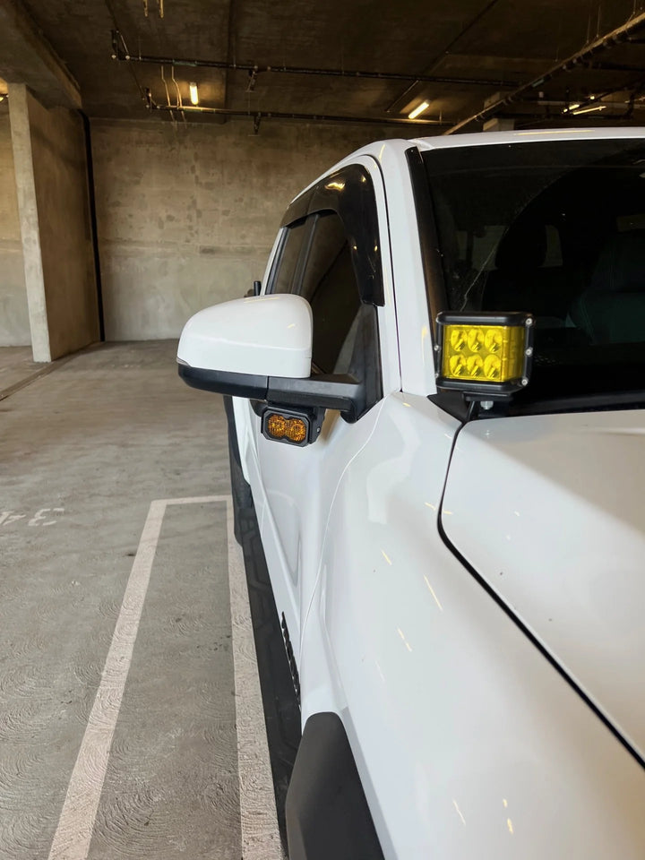 Baja 686 Industries LLC Mirror ditch light Diode Dynamics C2.0 + Diode Dynamics C2.0 Sport for Tacoma (2024+)