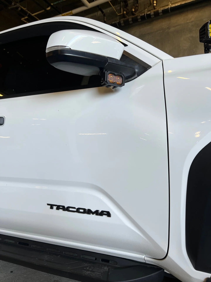 Baja 686 Industries LLC MirroBaja 686 Industries LLC Mirror ditch light Diode Dynamics C2.0 + Diode Dynamics C2.0 Pro for Tacoma (2024+)