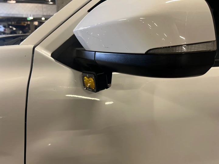 Baja 686 Industries LLC Mirror ditch light Baja Designs S2 + Baja S2 Sport for Tacoma (2024+)