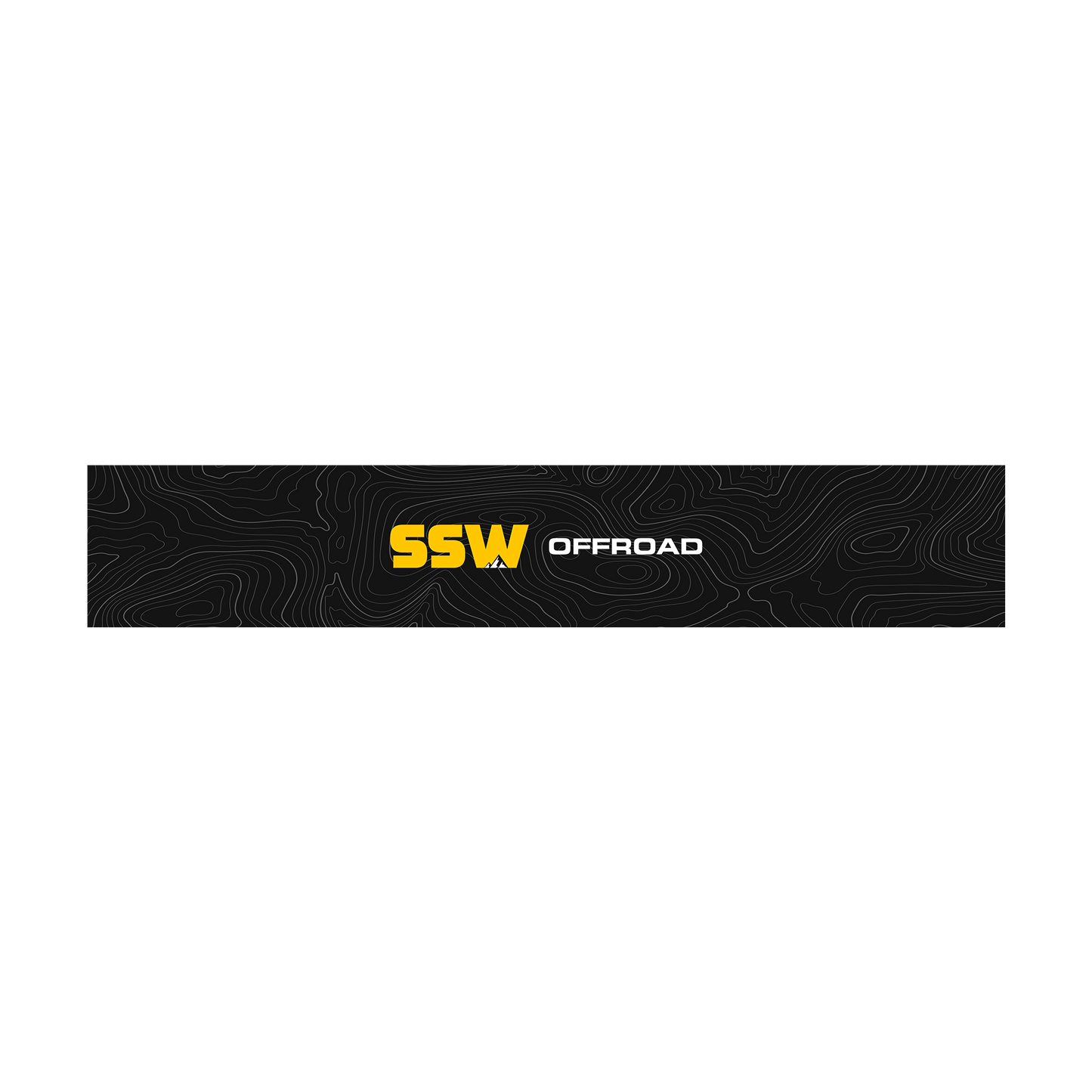 SSW Windshield Banner (Topography)