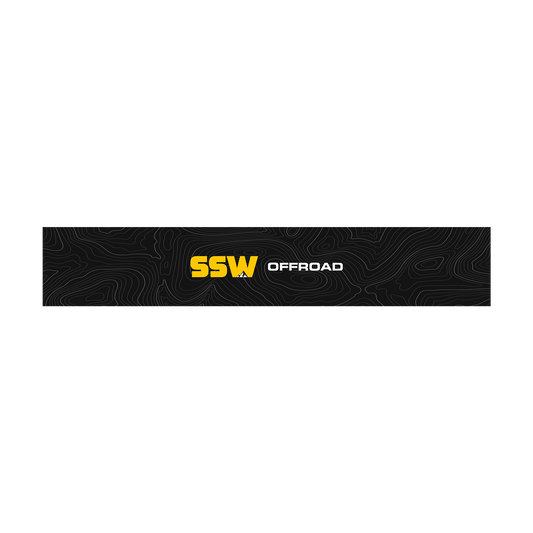 SSW Windshield Banner (Topography)