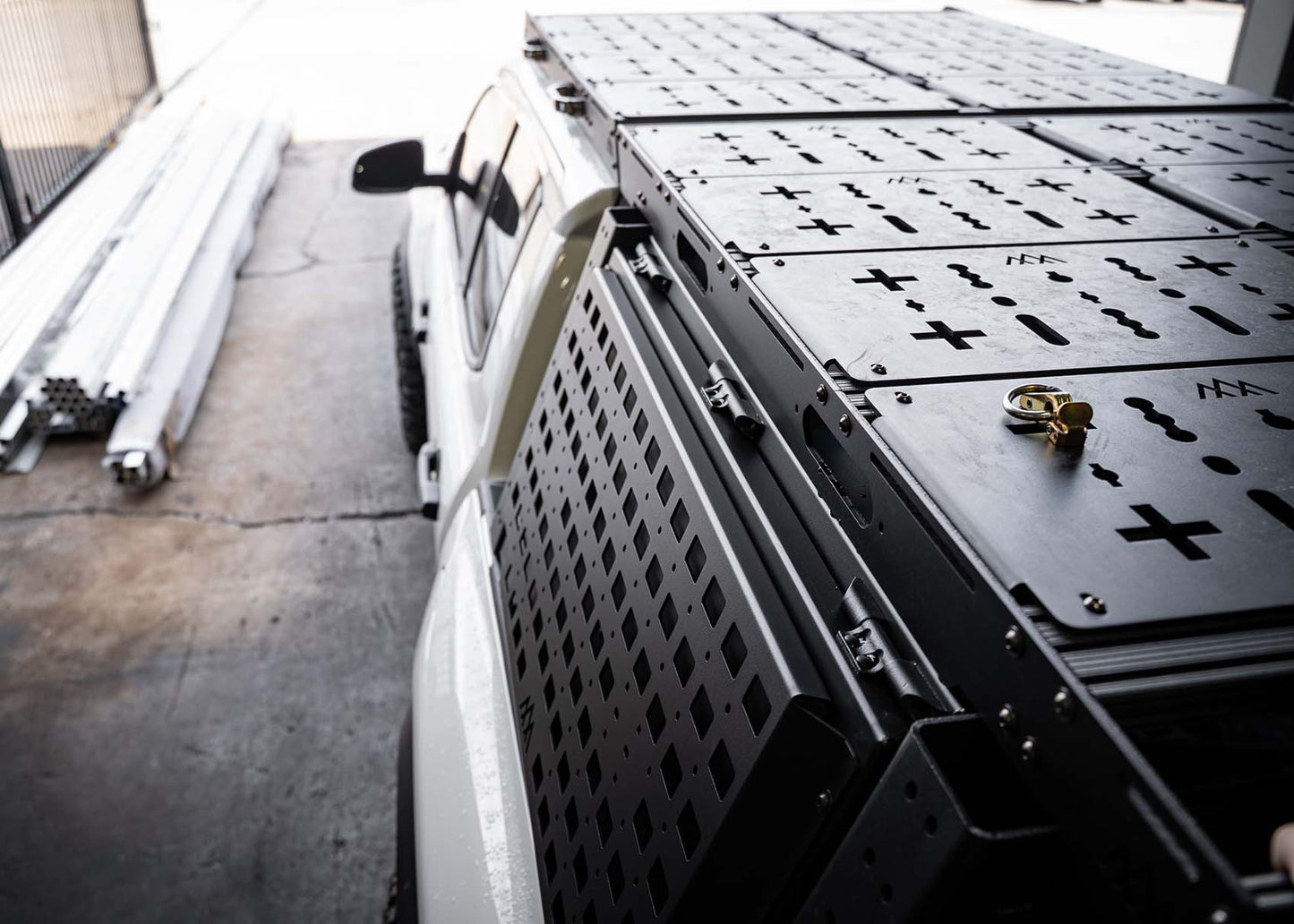 Backwoods Adventure Mods Overland Bed Rack Storage Box for Tacoma (2005-2025)