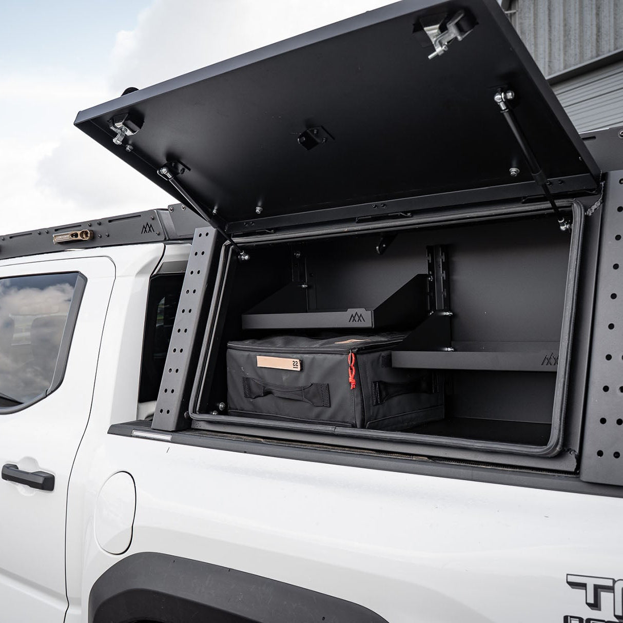 Backwoods Adventure Mods Overland Bed Rack Storage Box for Tacoma (2005-2025)