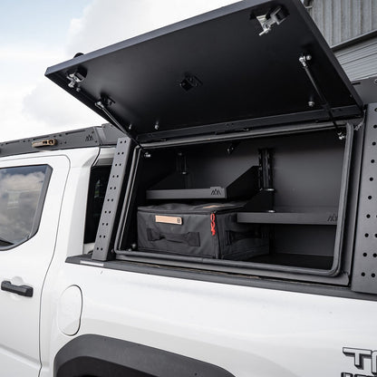 Backwoods Adventure Mods Overland Bed Rack Storage Box for Tacoma (2005-2025)