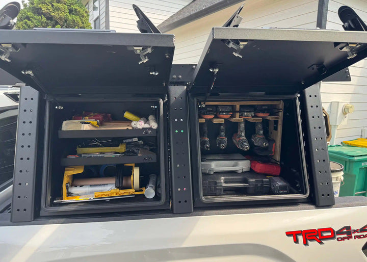 Overland Bed Rack Storage Box - Toyota Tundra