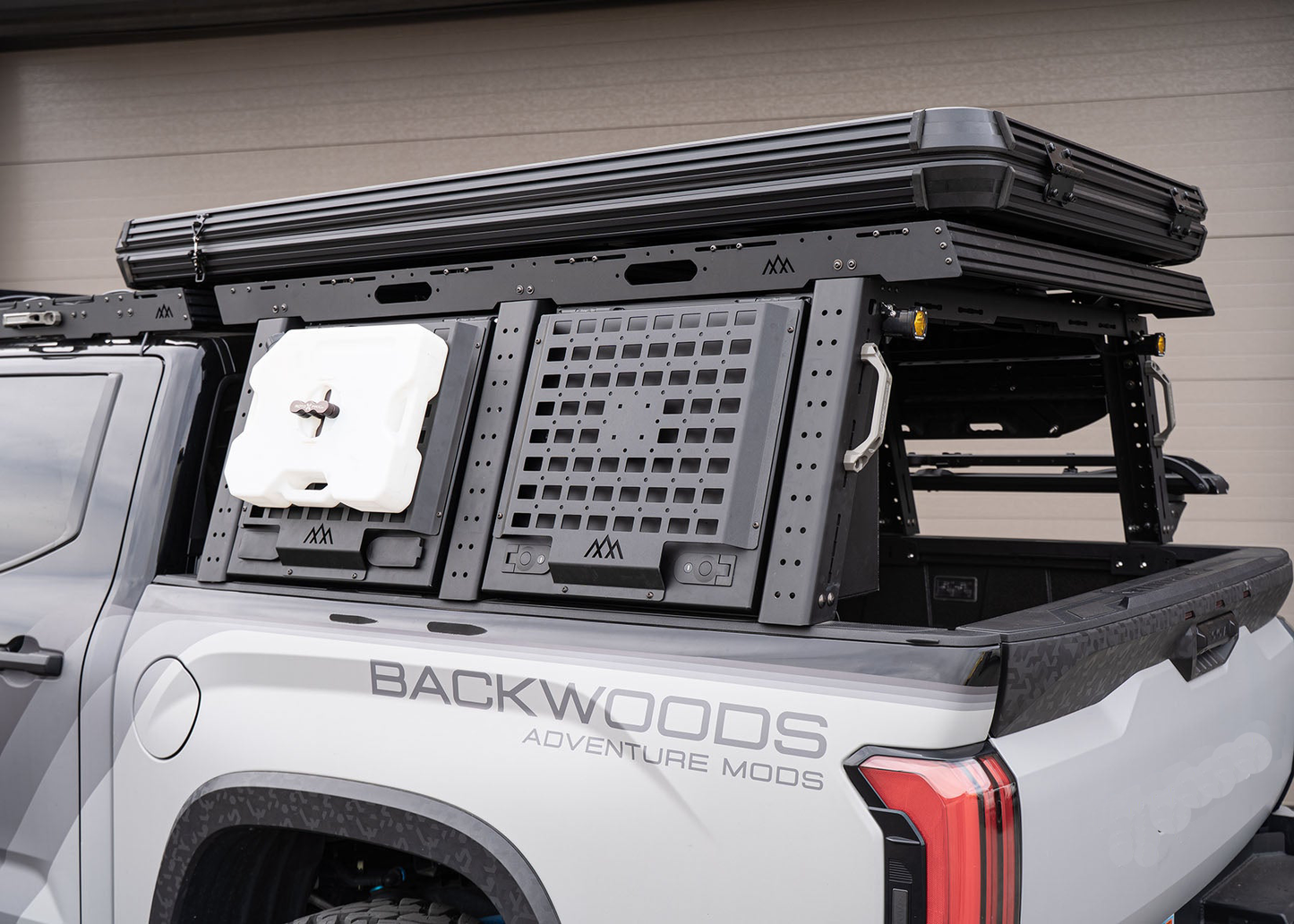 Backwoods Adventure Mods Overland Bed Rack Storage Box for Tundra
