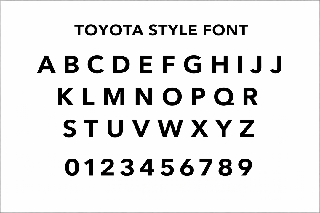 StickerFab Door Logo Inserts for Tacoma (2024+) & 4Runner (2025+)