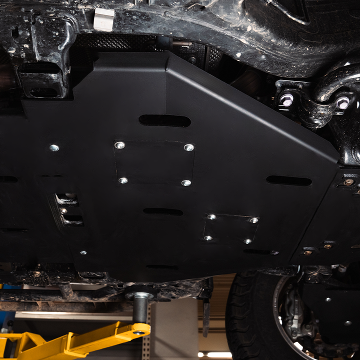 Cali Raised LED Cat Shield & Transmission Skid Plate For Tacoma (2024+)