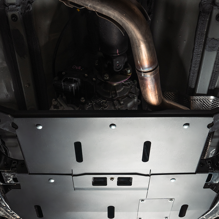 Cali Raised LED Transfer Case Skid Plate For Tacoma (2024+)
