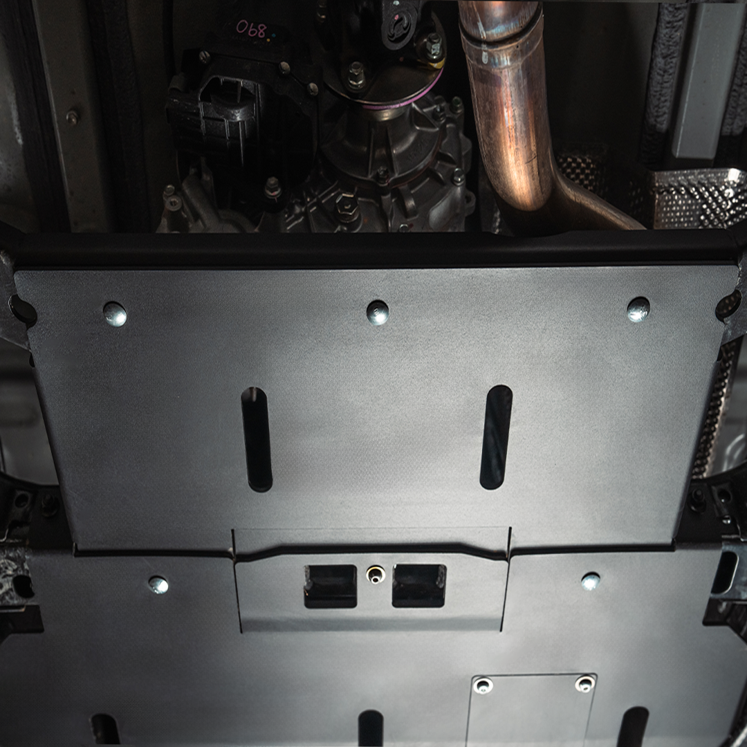 Cali Raised LED Transfer Case Skid Plate For Tacoma (2024+)