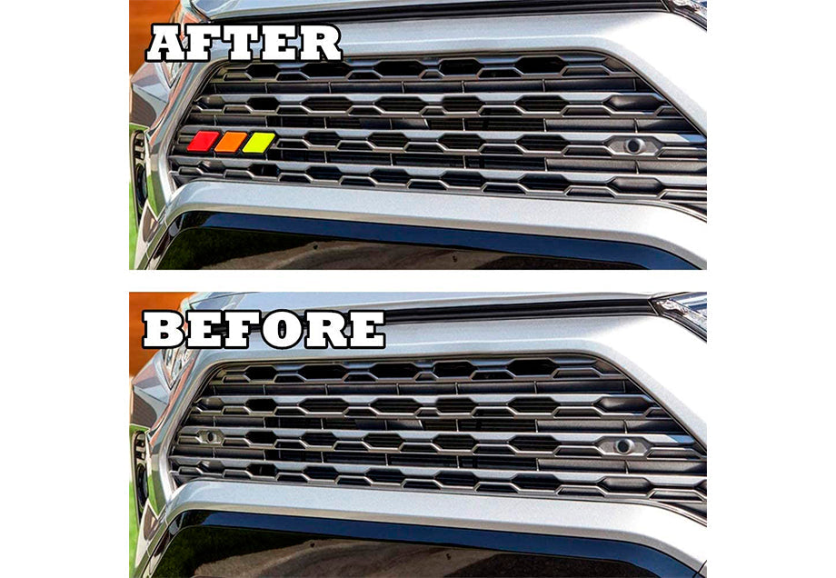 Cali Raised LED Tri-Color Badge Emblem Decoration For Tacoma , 4Runner & Tundra